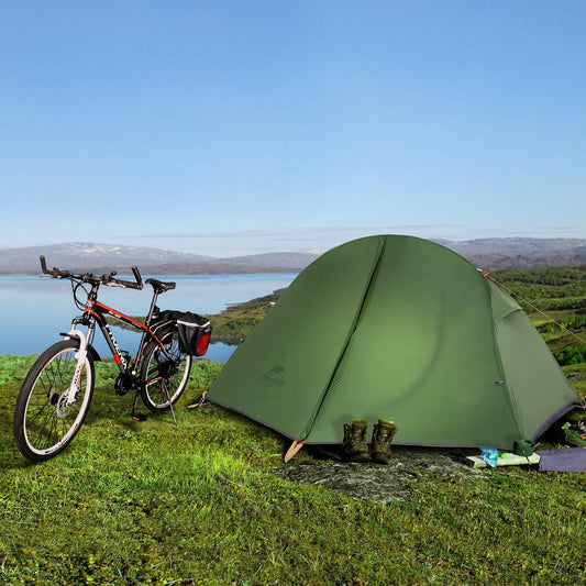Naturehike Backpacking Tent for 1 Person Camping Hiking Lightweight Waterproof One Person Tent with Footprint